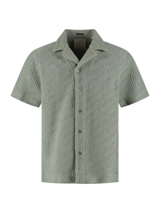 Foto van product Dstrezzed Shirt 'Steph Resort' groen