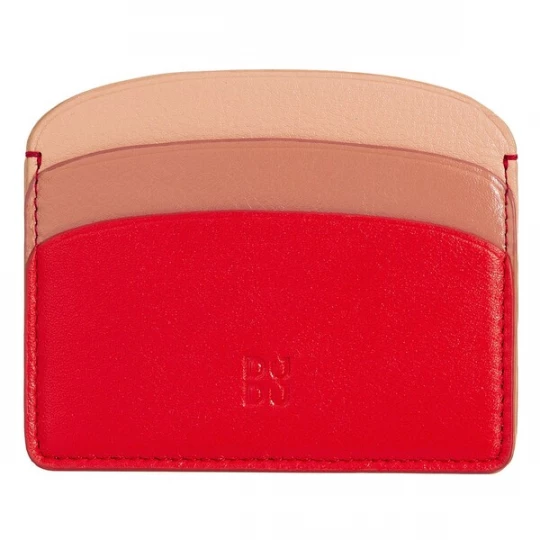 Foto van product DuDu Etui 'Boracay' nude / bruin / rood