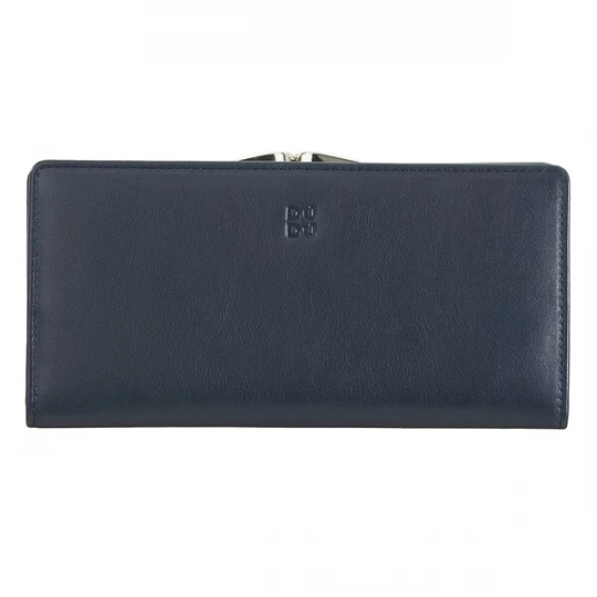 Foto van product DuDu Portemonnee 'Chiloé' blauw / donkerblauw / oranje