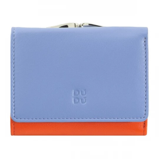 Foto van product DuDu Portemonnee 'Corsica' blauw / oranje