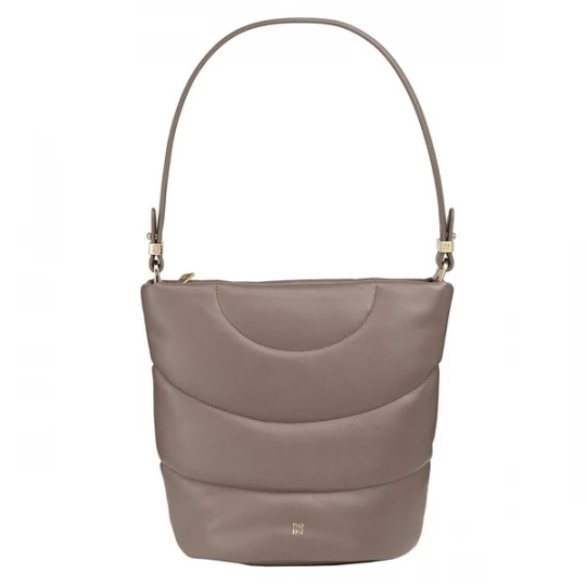 Foto van product DuDu Schoudertas 'Barbara' taupe