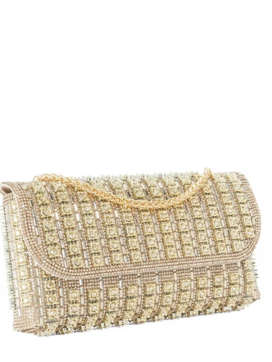 Foto van product Dune LONDON Clutch 'Elabourate' goud