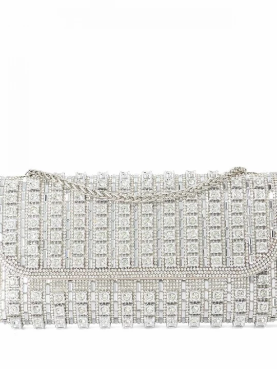 Foto van product Dune LONDON Clutch 'Elabourate' zilver