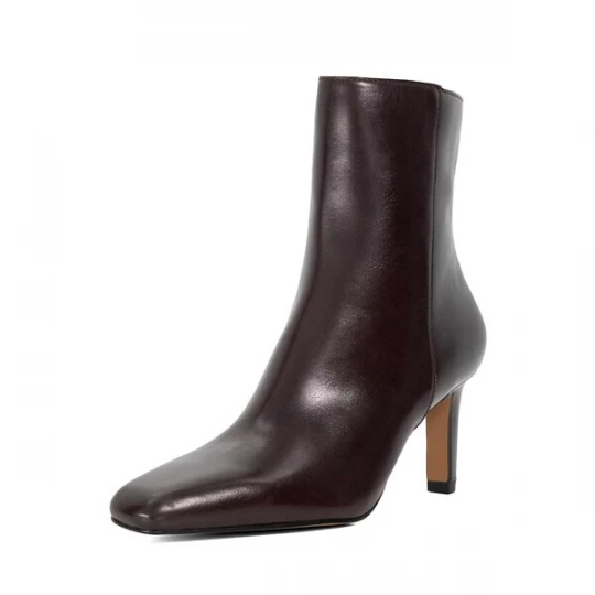Foto van product Dune LONDON Enkellaarsjes 'Ovation' donkerbruin