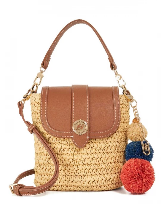 Foto van product Dune LONDON Handtas 'Dimple' beige / pueblo