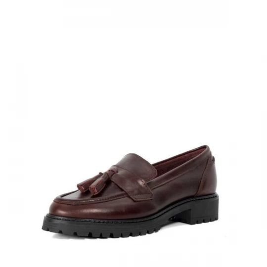 Foto van product Dune LONDON Instappers 'Gracelyn' bourgogne