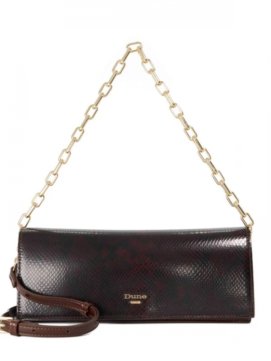 Foto van product Dune LONDON Schoudertas 'Bemuse' donkerbruin