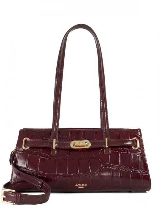 Foto van product Dune LONDON Schoudertas 'DEPEND' donkerrood