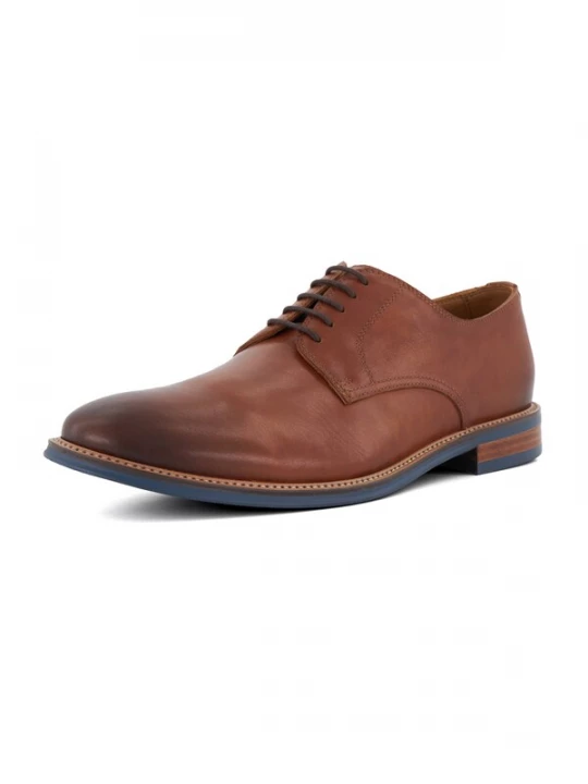 Foto van product Dune LONDON Veterschoen 'Stanley' cognac