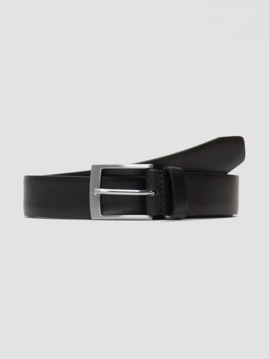 Foto van product Dunne leren riem s.Oliver zwart