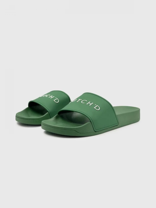 Foto van product Dutch'D Strand- / badschoen 'Pool Slide' donkergroen