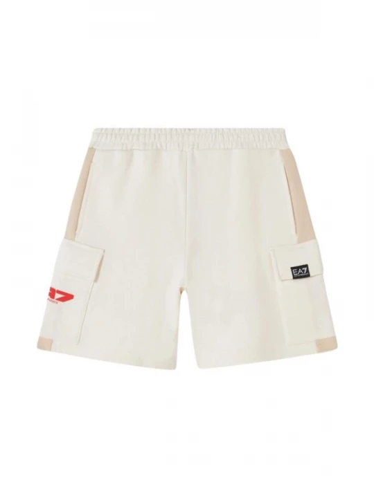 Foto van product EA7 Emporio Armani Broek 'EA7 EMPORIO ARMANI kids BERMUDA FELPA BERMUDA' beige