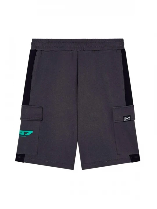 Foto van product EA7 Emporio Armani Broek 'EA7 EMPORIO ARMANI kids BERMUDA FELPA BERMUDA' grijs