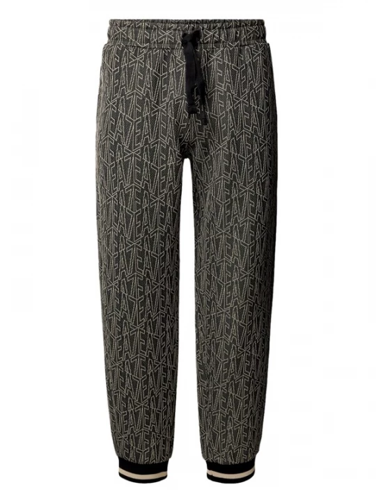 Foto van product EA7 Emporio Armani Broek zwart / offwhite