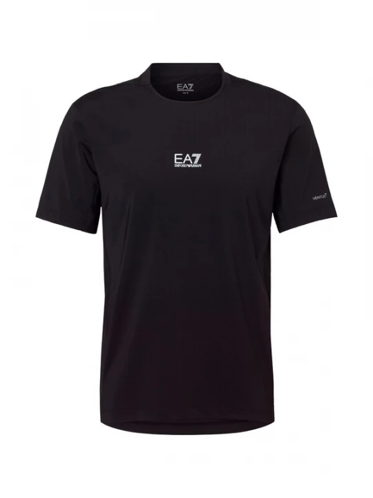 Foto van product EA7 Emporio Armani Functioneel shirt 'VENTUS7' zwart / wit
