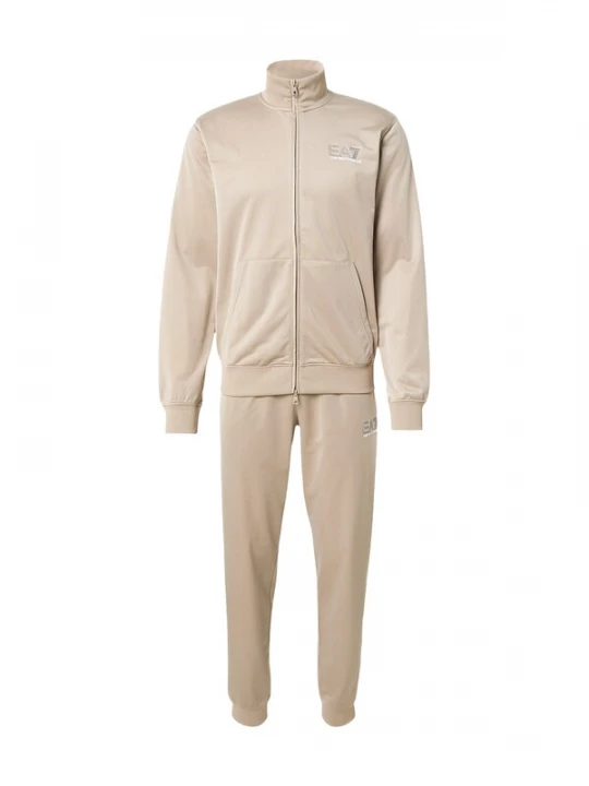 Foto van product EA7 Emporio Armani Joggingpak lichtbruin / zwart / wit