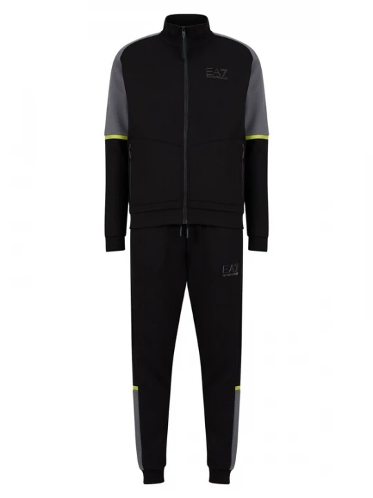 Foto van product EA7 Emporio Armani Joggingpak neongeel / grijs / zwart