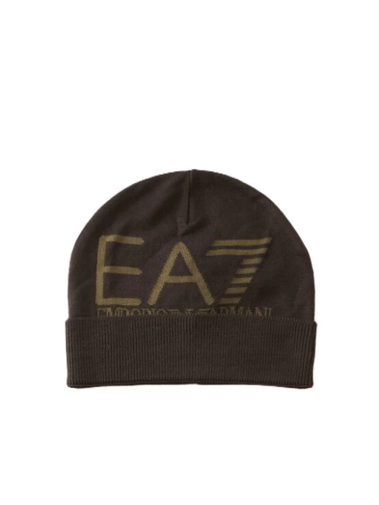 Foto van product EA7 Emporio Armani Muts donkerbruin / olijfgroen