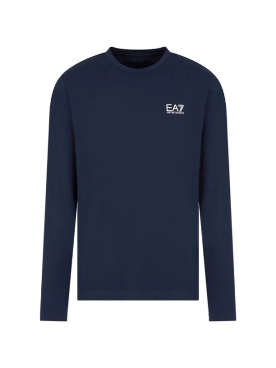 Foto van product EA7 Emporio Armani Shirt 'Core Identity' marine / wit