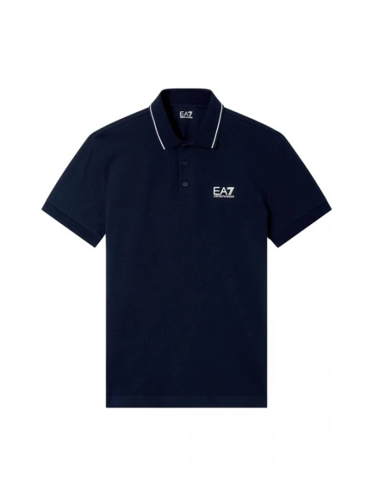 Foto van product EA7 Emporio Armani Shirt 'Core Identity' navy / wit