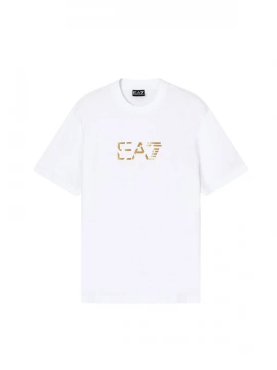 Foto van product EA7 Emporio Armani Shirt 'EA7 EMPORIO ARMANI JERSEY T-SHIRT T-Shirt e Polo' wit