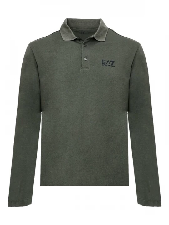 Foto van product EA7 Emporio Armani Shirt kaki / zwart