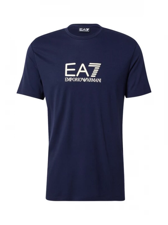 Foto van product EA7 Emporio Armani Shirt marine / pasteelgeel