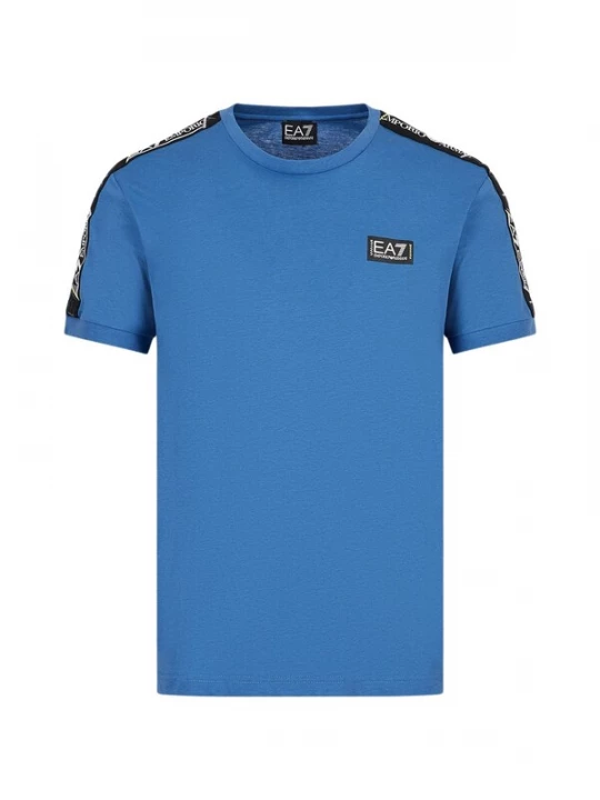 Foto van product EA7 Emporio Armani Shirt royal blue / koningsblauw / zwart / wit