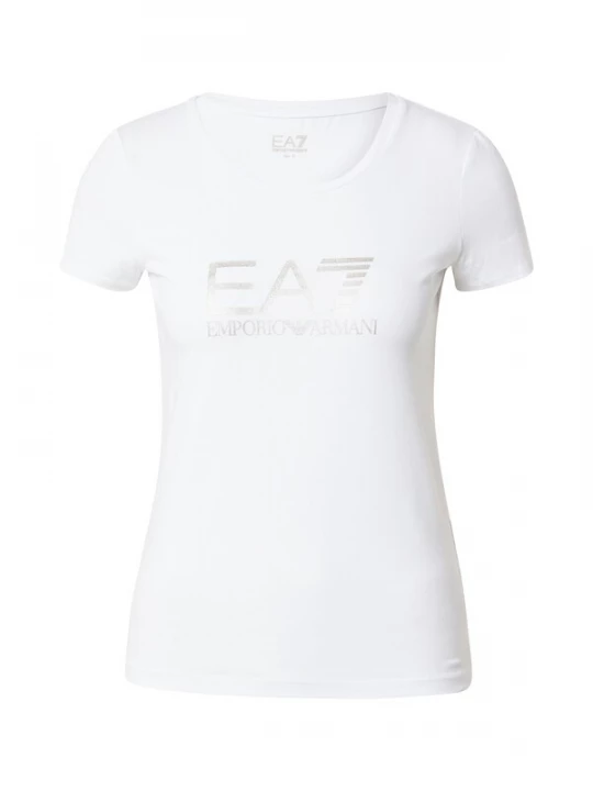 Foto van product EA7 Emporio Armani Shirt zilver / wit