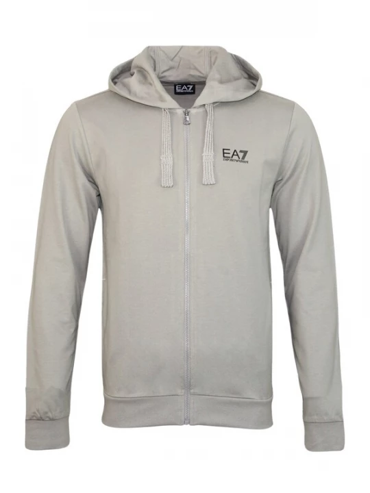 Foto van product EA7 Emporio Armani Sportsweatvest lichtgrijs / zwart