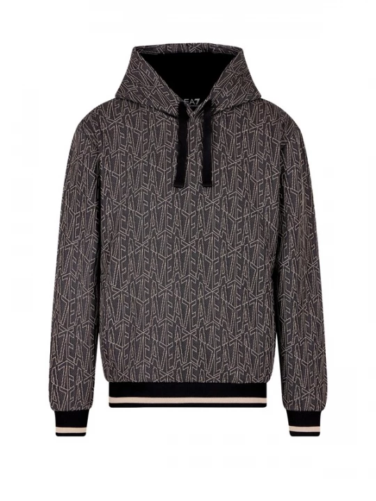 Foto van product EA7 Emporio Armani Sweatshirt beige / zwart