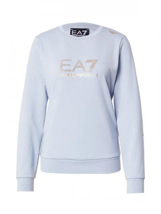 Foto van product EA7 Emporio Armani Sweatshirt 'Evolution' lichtblauw / goud