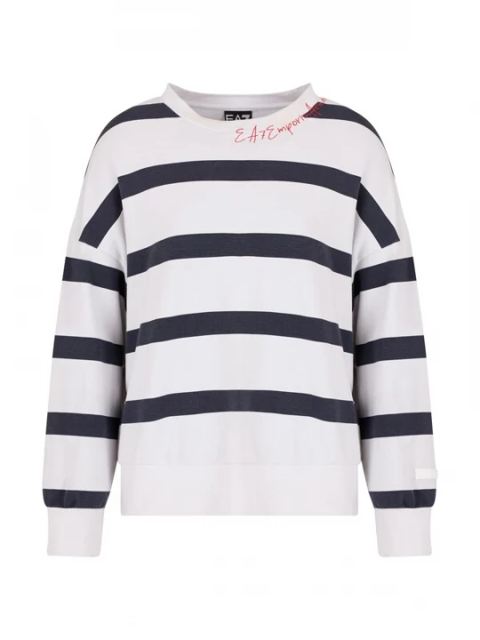 Foto van product EA7 Emporio Armani Sweatshirt navy / wit