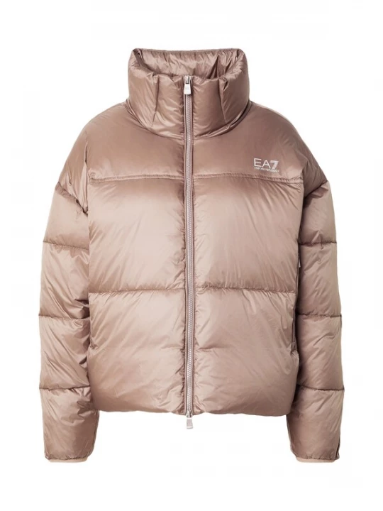 Foto van product EA7 Emporio Armani Winterjas taupe / donkerlila / wit