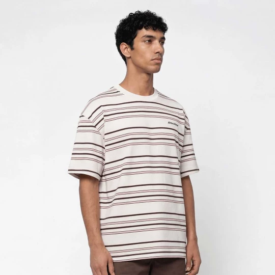Foto van product East Liberty Stripe Shortsleeve Tee Dickies beżowy