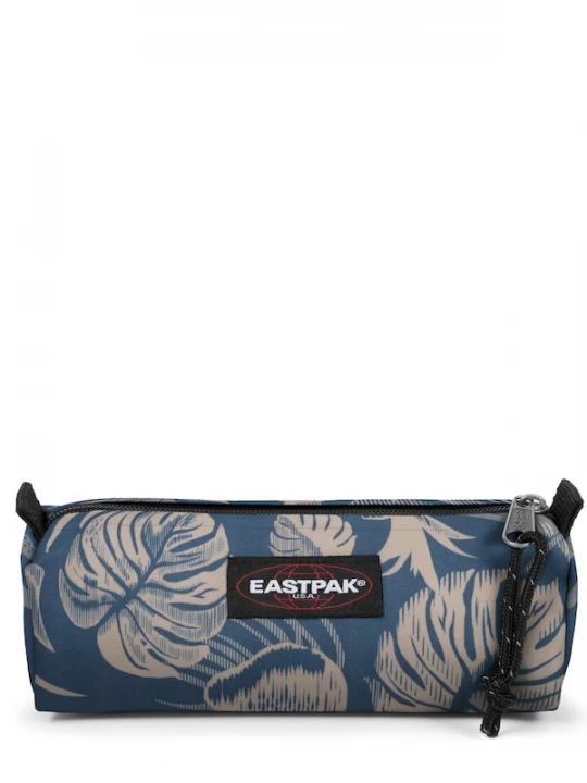 Foto van product EASTPAK Etui 'Benchmark Single' beige / blauw