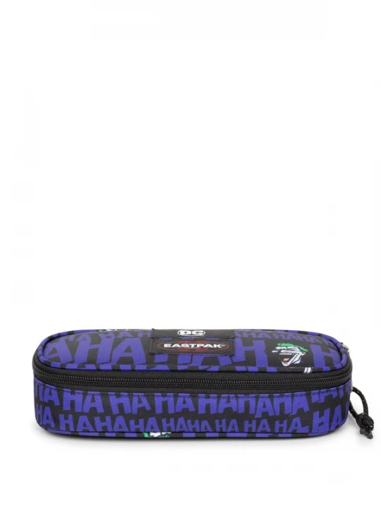 Foto van product EASTPAK Etui 'Oval Single' groen / violetblauw / zwart / wit
