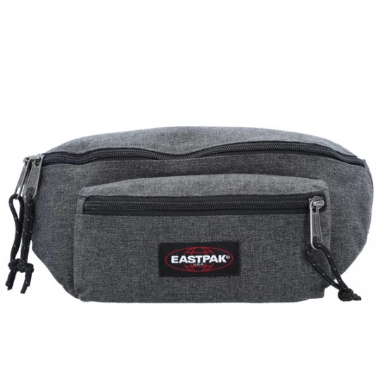 Foto van product EASTPAK Heuptas 'Doggy' basaltgrijs / donkergrijs / rood / wit