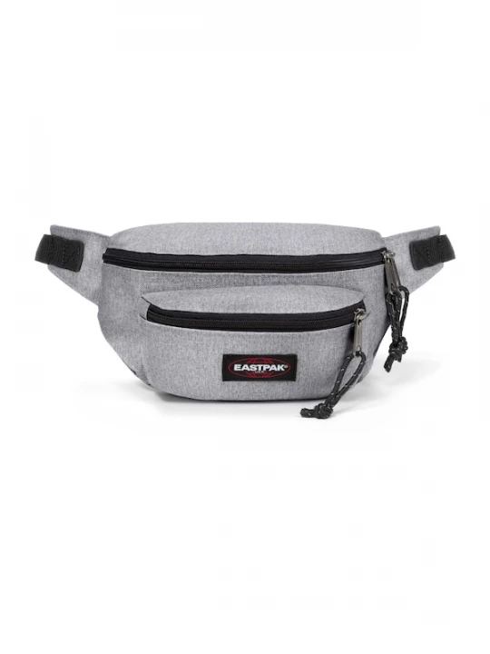 Foto van product EASTPAK Heuptas 'Doggy' grijs gemêleerd / rood / zwart / wit