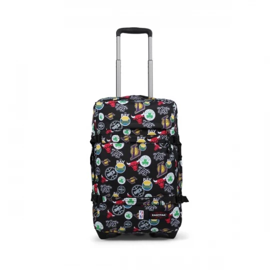Foto van product EASTPAK Trolley 'Transit'R' lichtgroen / donkerrood / zwart