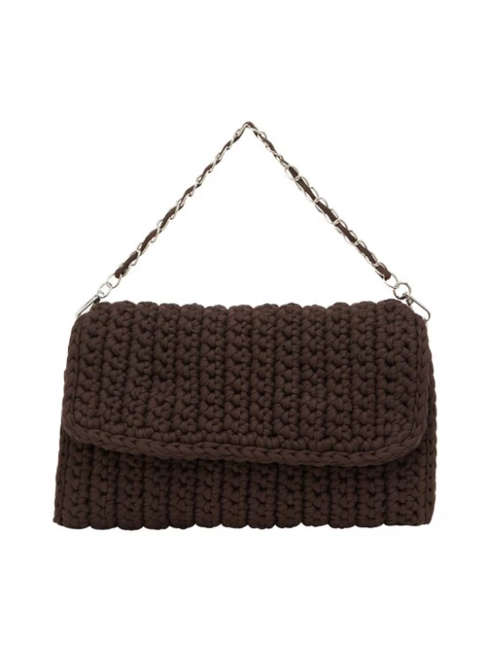 Foto van product ebeeza Clutch kastanjebruin