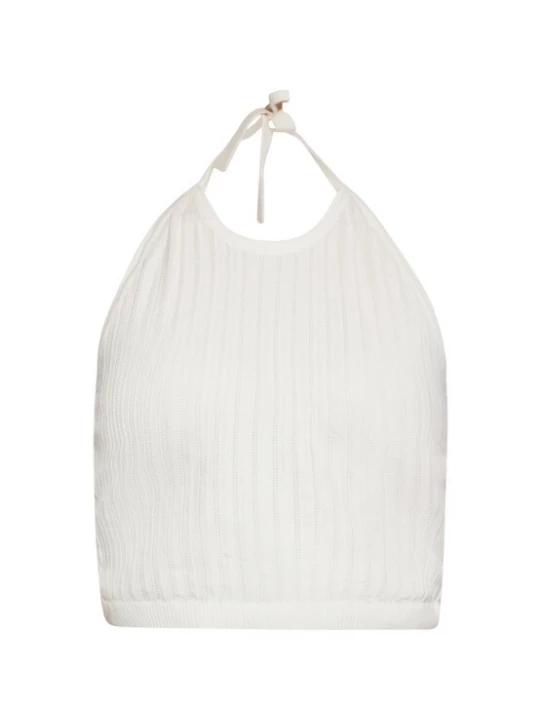 Foto van product ebeeza Gebreide top wolwit