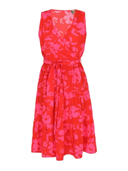 Foto van product ebeeza Jurk 'Spring Summer' pink / rood