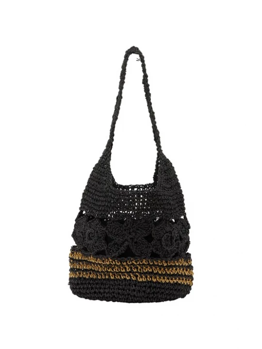 Foto van product ebeeza Shopper camel / zwart