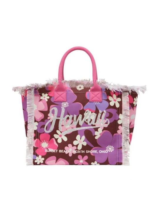Foto van product ebeeza Shopper gemengde kleuren / fuchsia