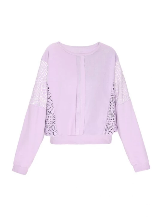 Foto van product ebeeza Sweatshirt lichtlila