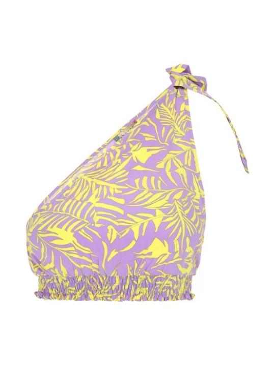 Foto van product ebeeza Top 'Fashion Look' geel / lavendel