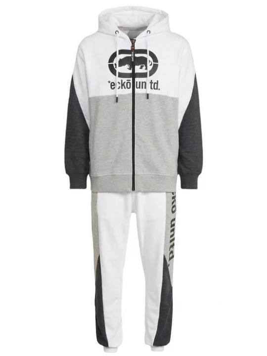 Foto van product Ecko Unlimited Joggingpak grijs / zwart / wit