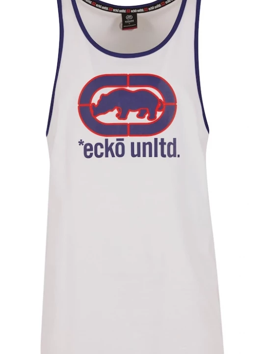 Foto van product Ecko Unlimited Shirt 'Lonnie' violetblauw / neonrood / wit