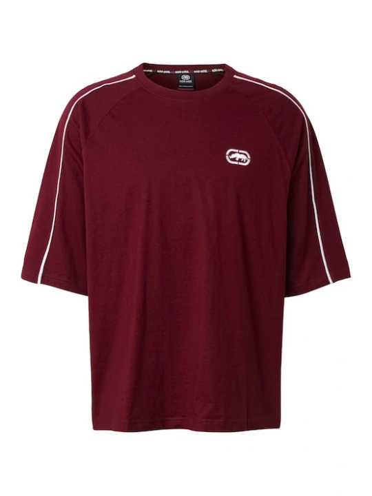 Foto van product Ecko Unlimited Shirt 'Strong' donkerrood / wit